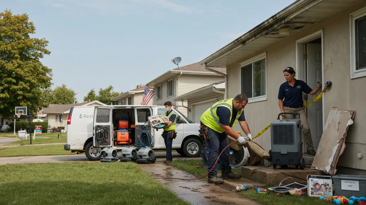 Water Damage Restoration in Colchester, CT near me
